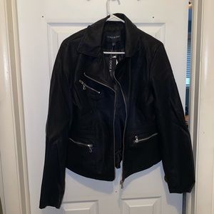 Black Leather Jacket Brand New